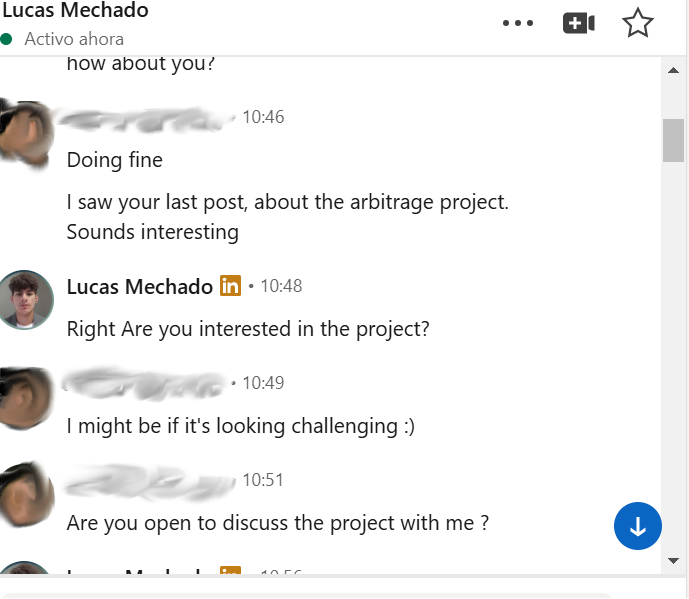 initial contact